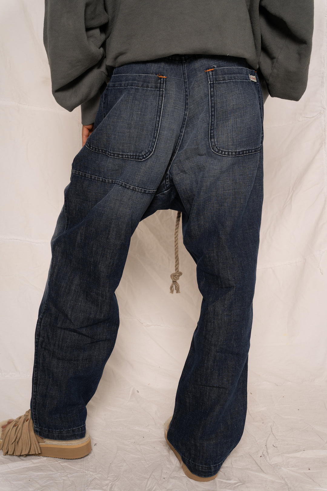 【SCENERITY】Linen Raw Denim Pants JEAN-CORE-113-MV14IND-R-F.jpg?