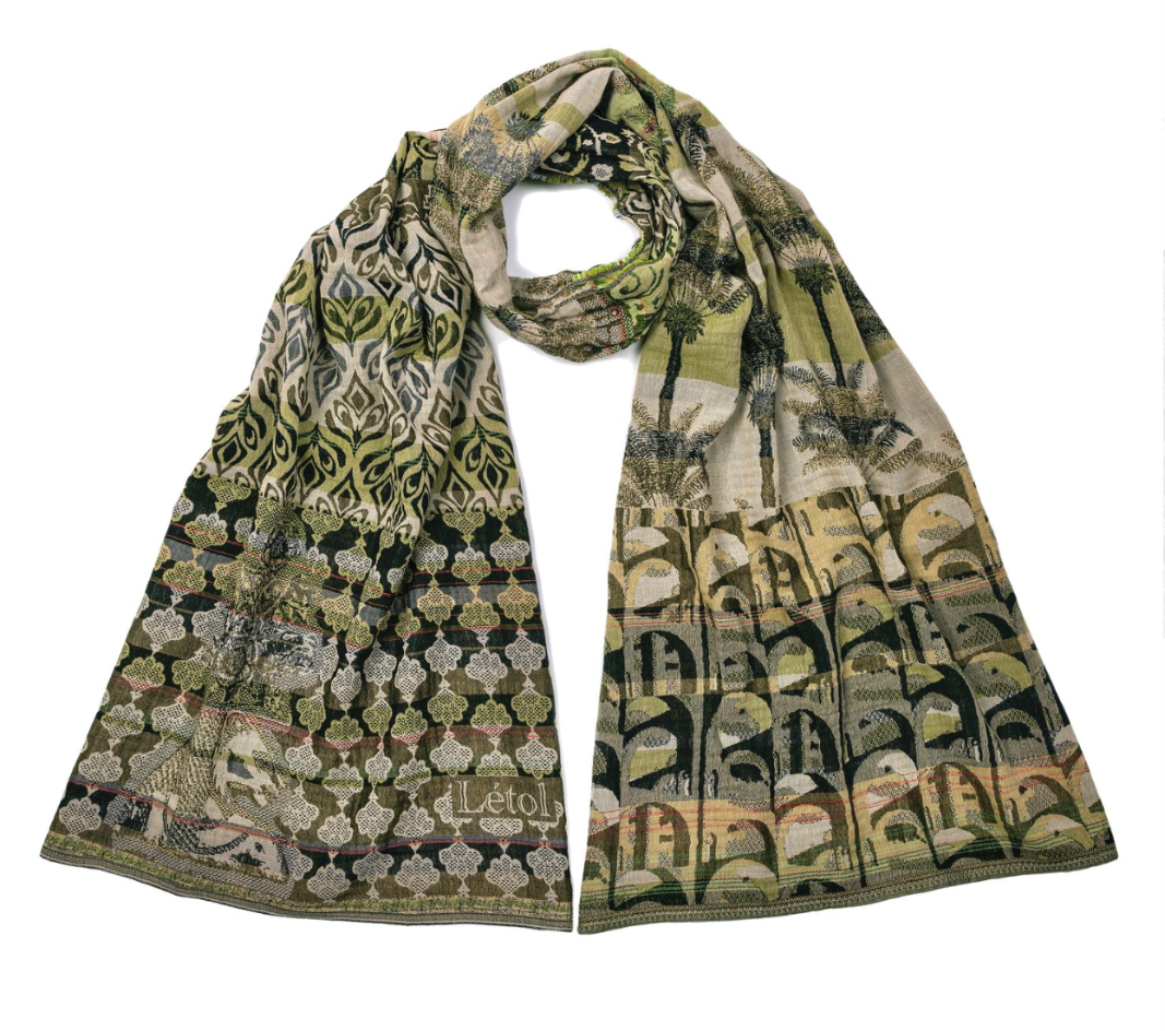 【toogood】THE COLLECTOR SCARF NWT Alexander McQueen Dripping Skulls Gray Scarf 406292 Silk
